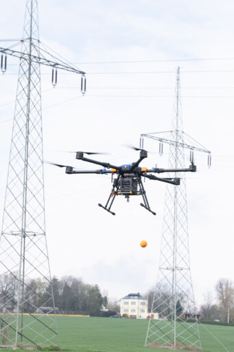 Drohnen beim Vorseilzug - zuverlässig, schnell, umweltfreundlich und kostengünstig  DSCF6969